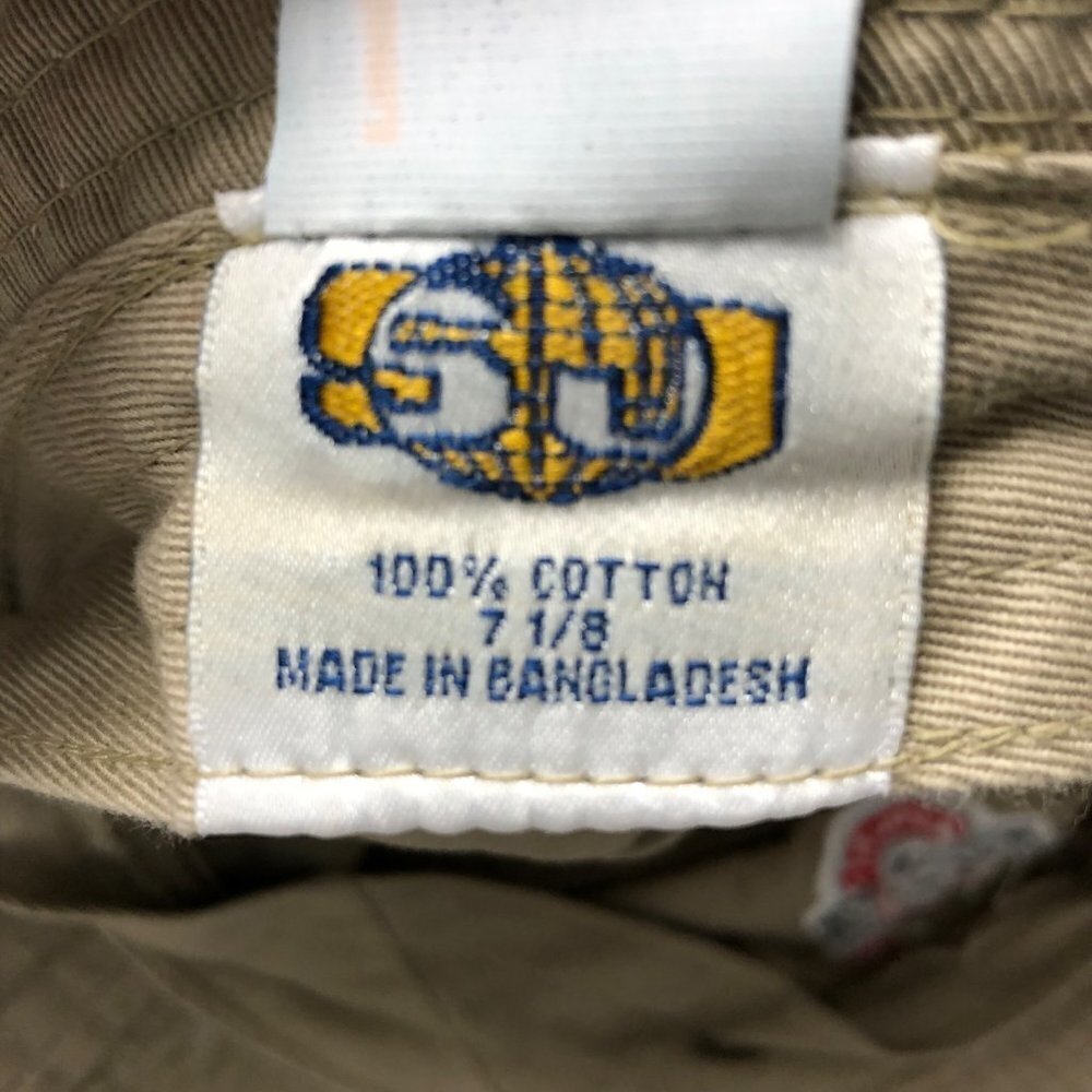 Ohio State Buckeyes Vintage Y2K Bucket Hat Khaki Tan Twin Enterprises Inc. - Picture 6 of 6